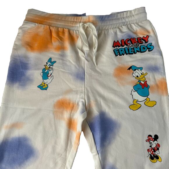Mickey and Friends Jogger Sweatpants Size Juniors Medium NWT - Picture 4 of 16